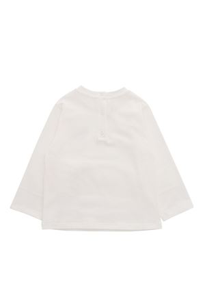 tshirt in cotone bianco FENDI KIDS | BUI085ST8F0TU9